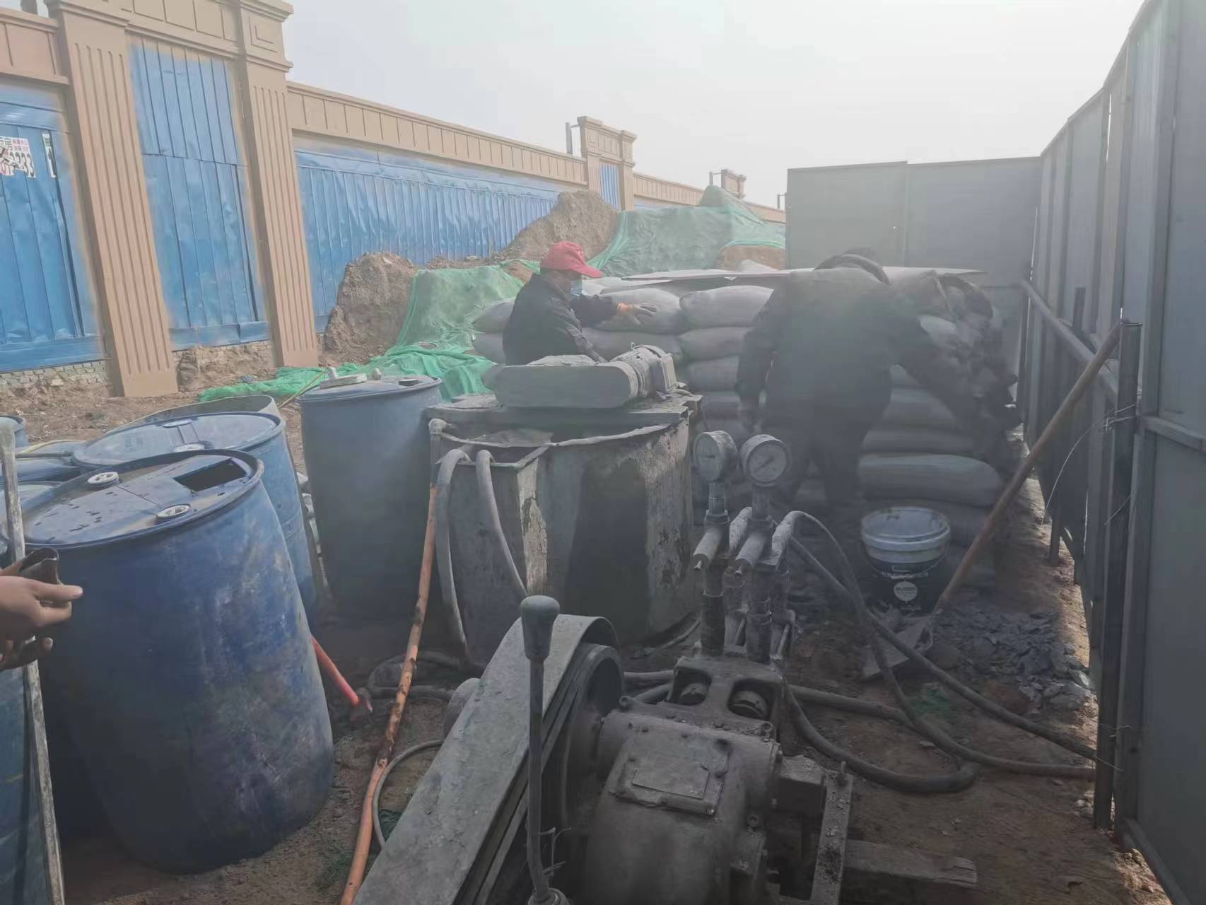 开封地基沉降注浆加固